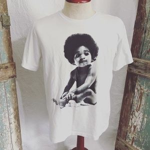 Vintage Biggie smalls baby picture tee